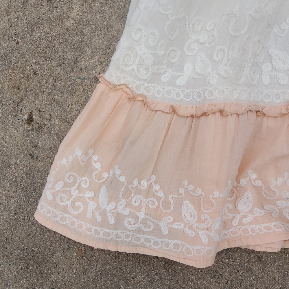 RELISTED Young Threads embroidered tiered dress - Picture 2 of 3